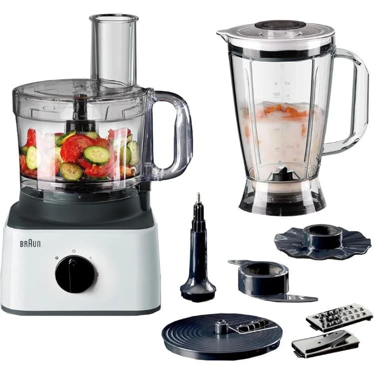 Braun 8 in 1 Food Processor 750W