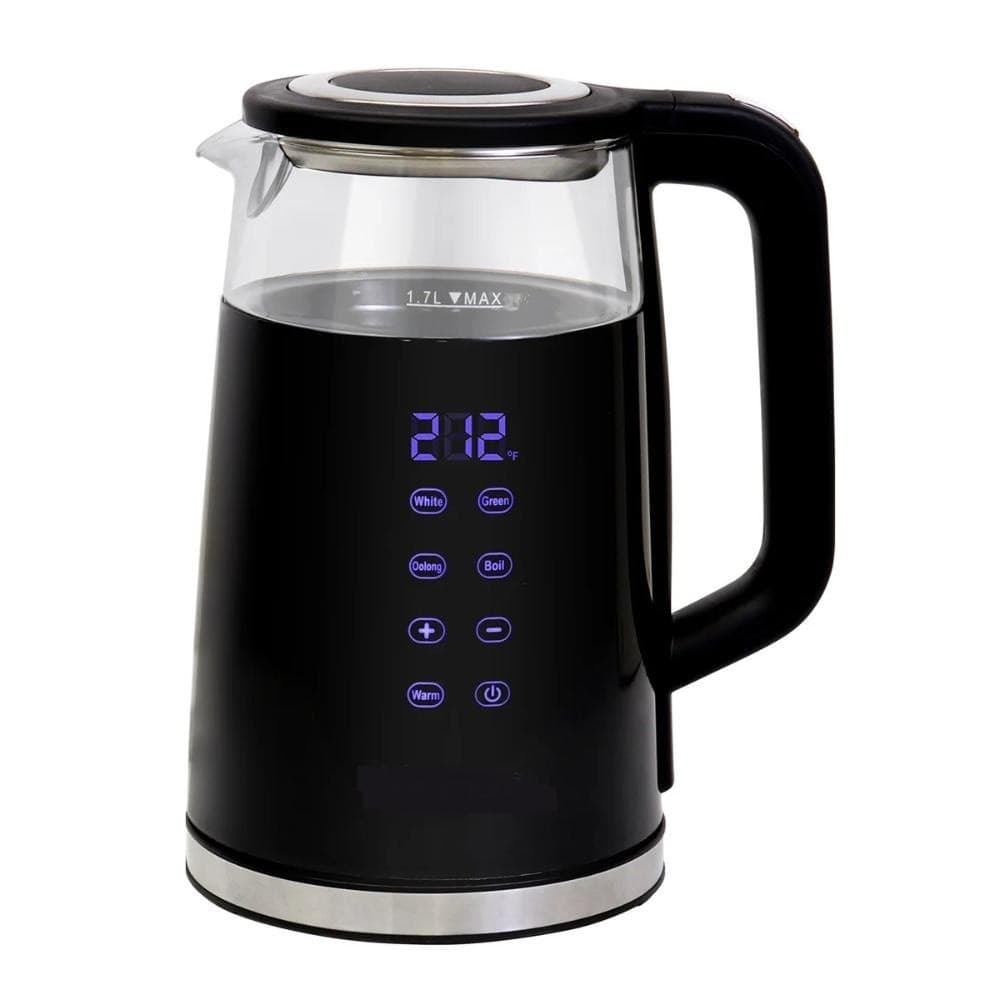 Superchef,LED Digital Display GLASS Water Kettle 1.7 L