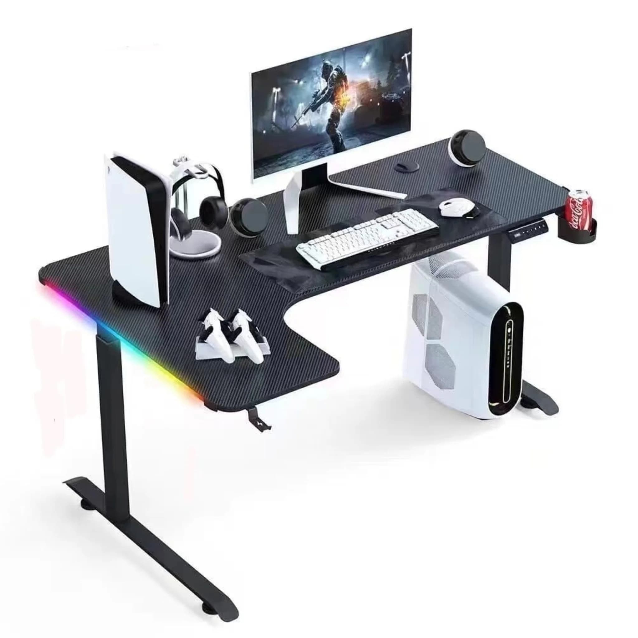 Corner 160cm Gaming Desk | B-W