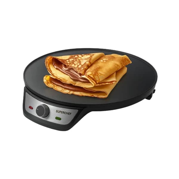 SuperChef Crepe Maker 1000W