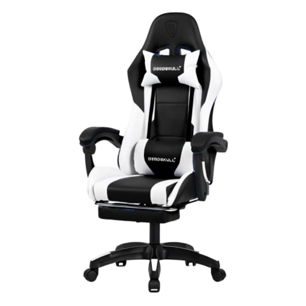 DeadSkull Gaming Chair + Footrest