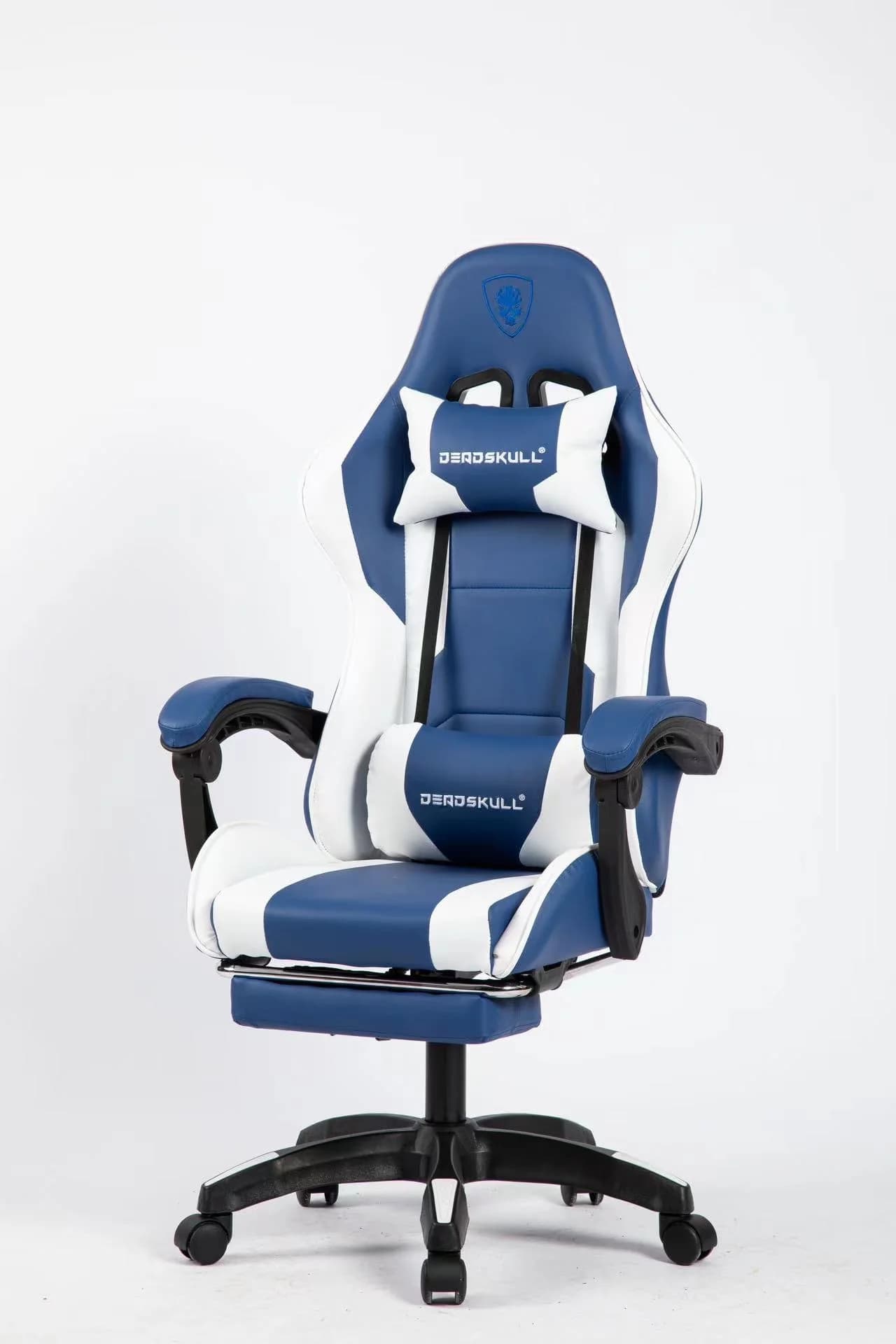 DeadSkull Gaming Chair + Footrest