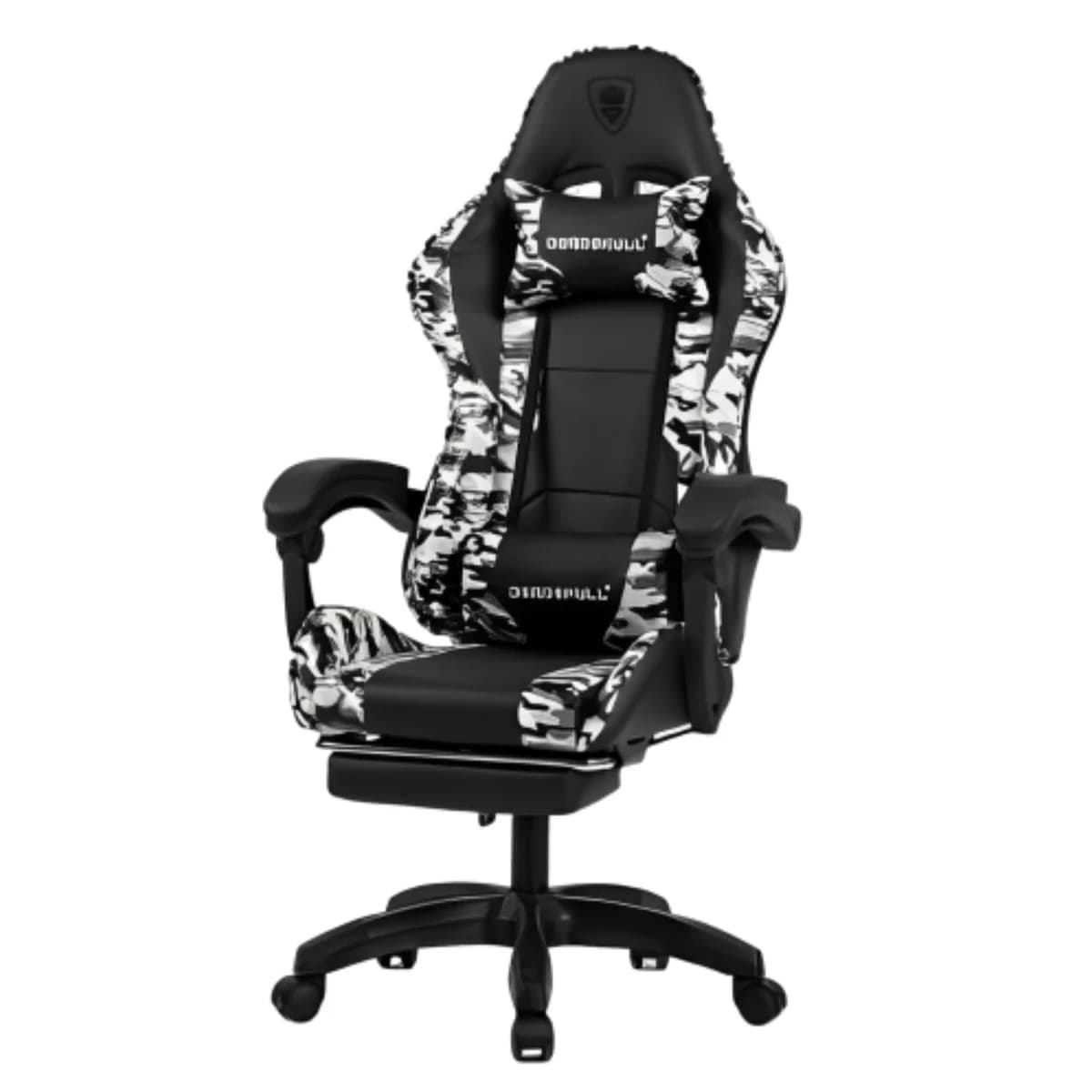 DeadSkull Gaming Chair + Footrest