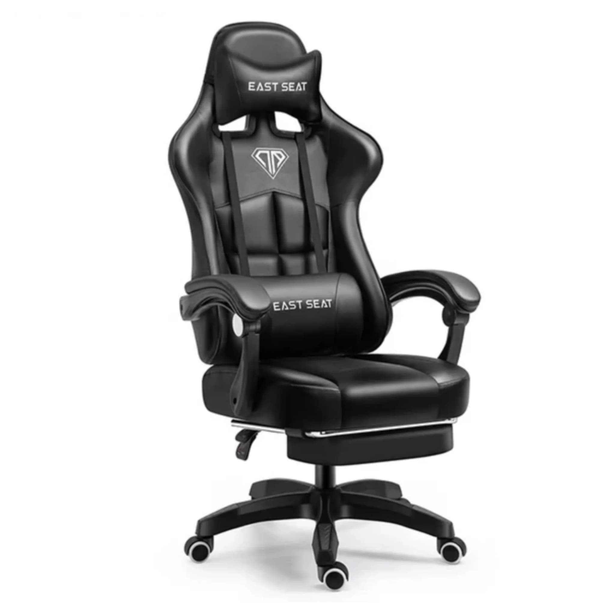 East Seat Gaming Chair + Footrest