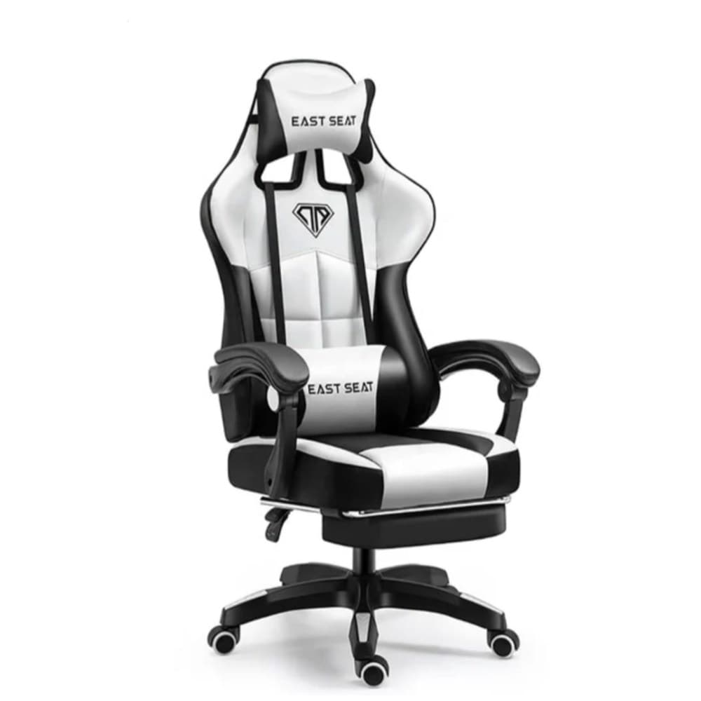 East Seat Gaming Chair + Footrest