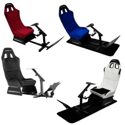 Deadskull Alcantara Racing Seat