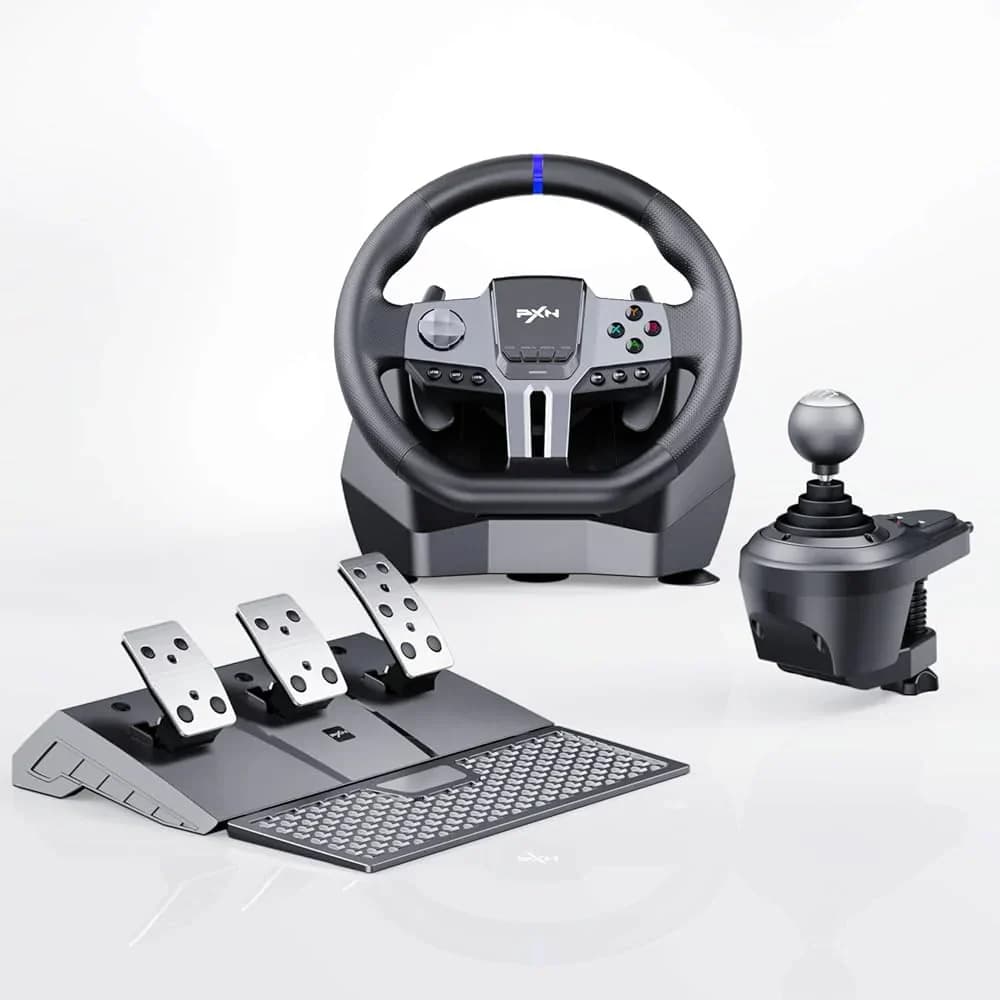 PXN V9 Gen 2 Steering Wheel | PS4 - PC - Xbox - Switch