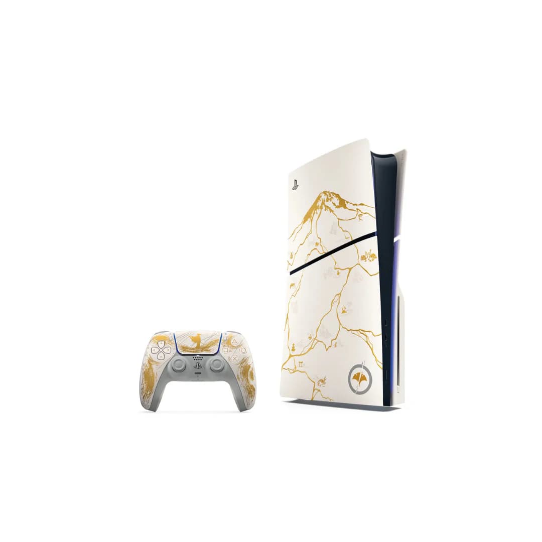 PlayStation 5 Slim Disk Edition | Ghost Of Yōtei Limited Edition (Gold)