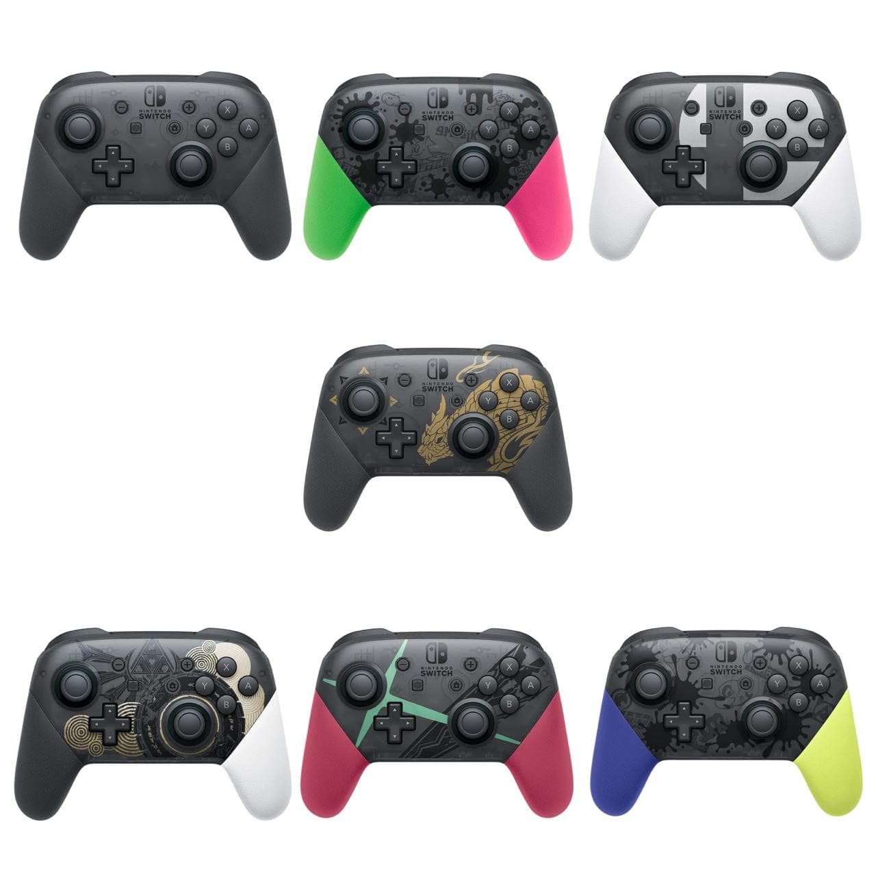Nintendo Switch Pro Controllers