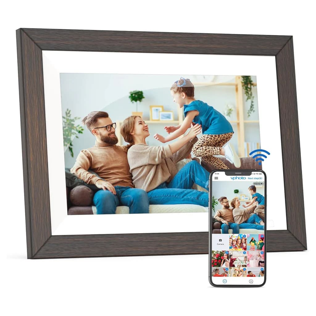 Digital Touch Screen Photo Frame 10.1" App Control