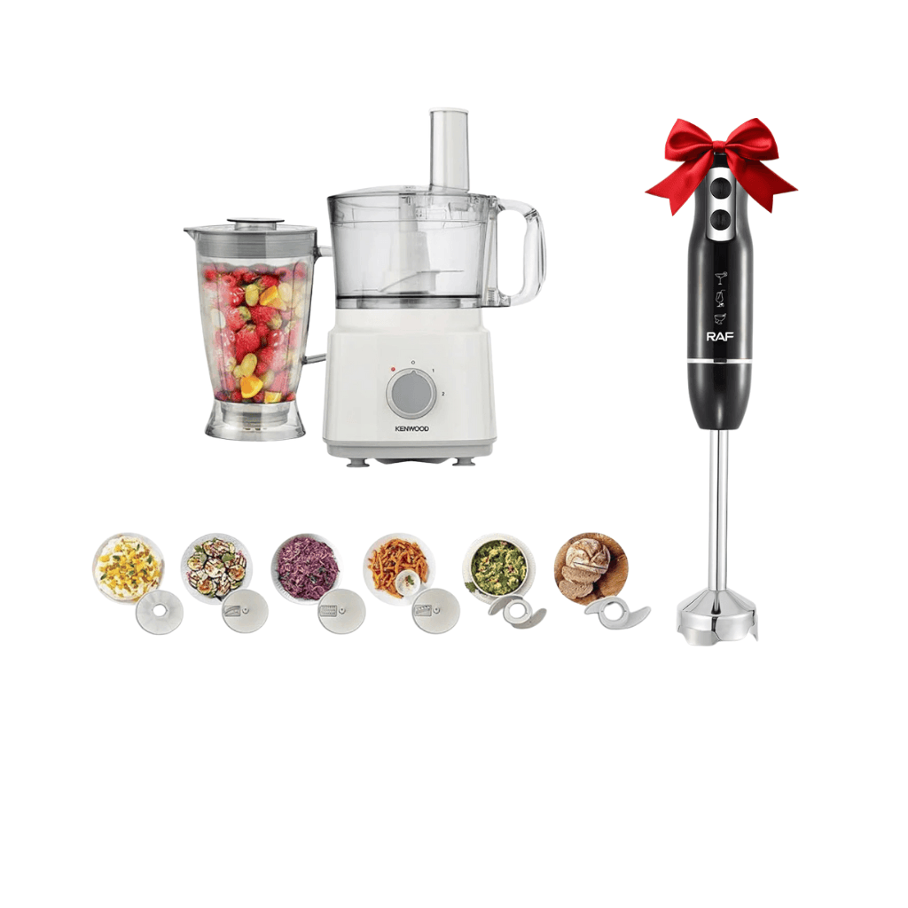 Kenwood Food Processor Set 750W + FREE Hand Blender