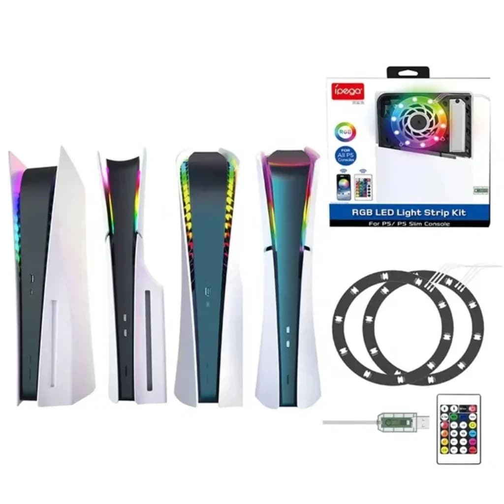 Ipega RGB Light For PS5 Fat - PS5 Slim | App - Remote Control